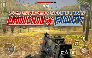 Fps Sniper Shooting: Production Facility