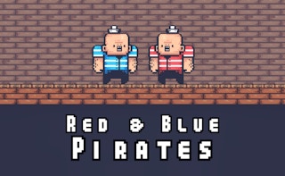 2 Player Red Blue Pirates