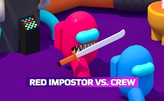 Red Impostor Vs. Crew