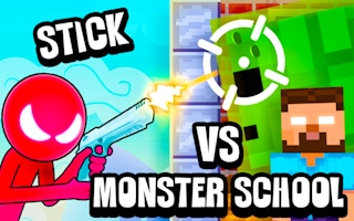 Stickman Vs Monster School